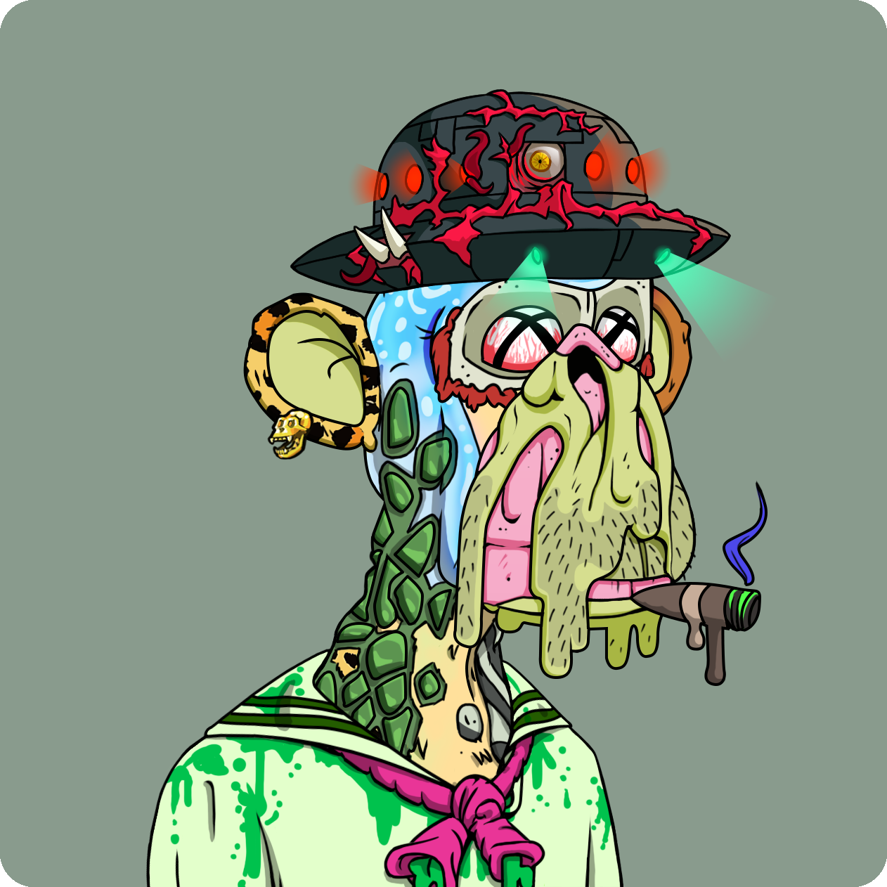 Yuga Labs - Mutant Ape Yacht Club - NFT # 8360