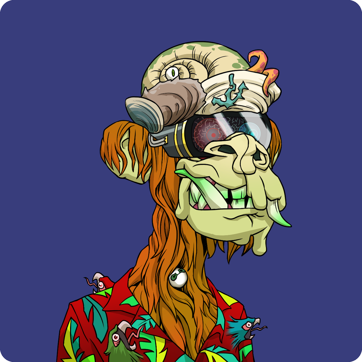 Yuga Labs - Mutant Ape Yacht Club - NFT # 6996