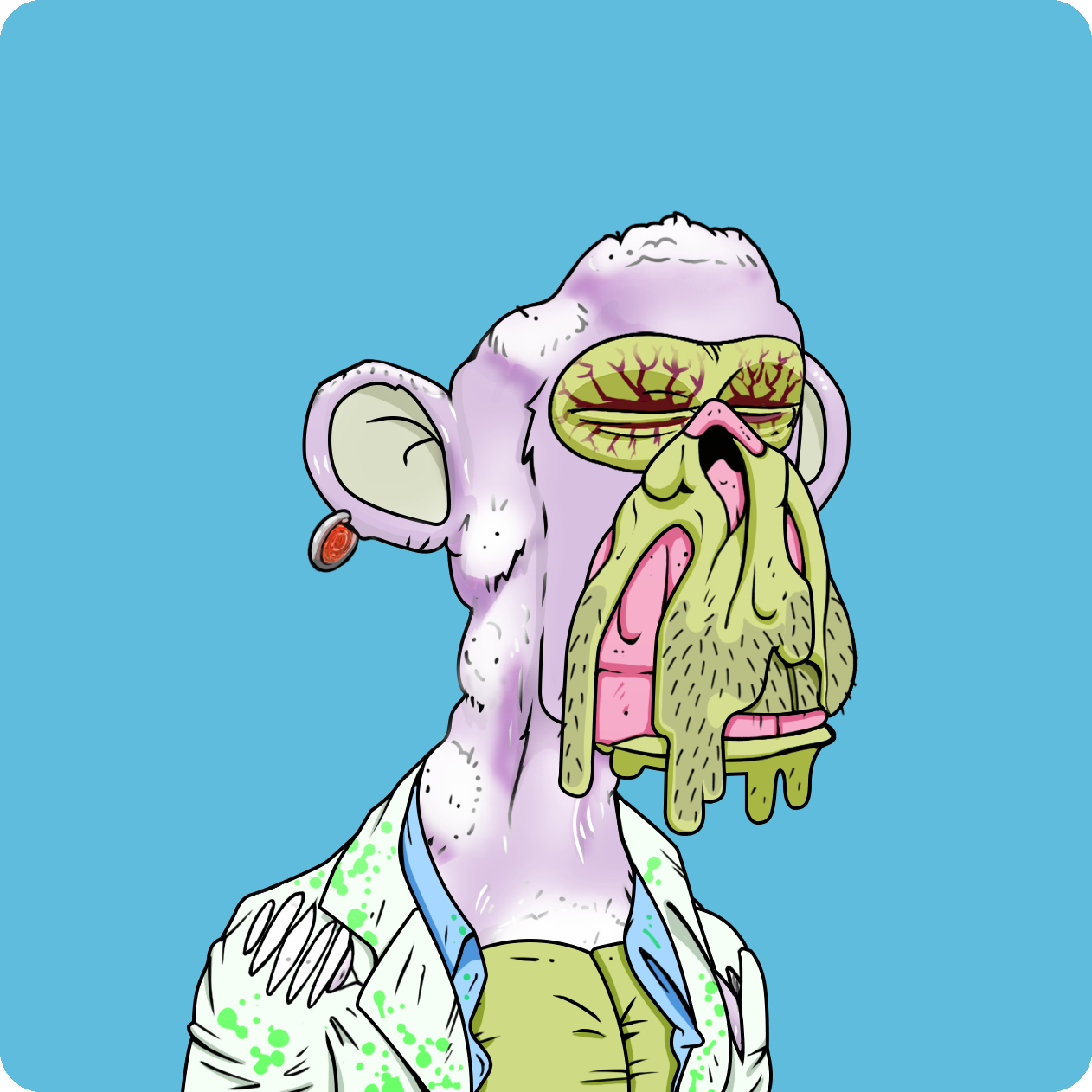 Yuga Labs - Mutant Ape Yacht Club - NFT # 5695