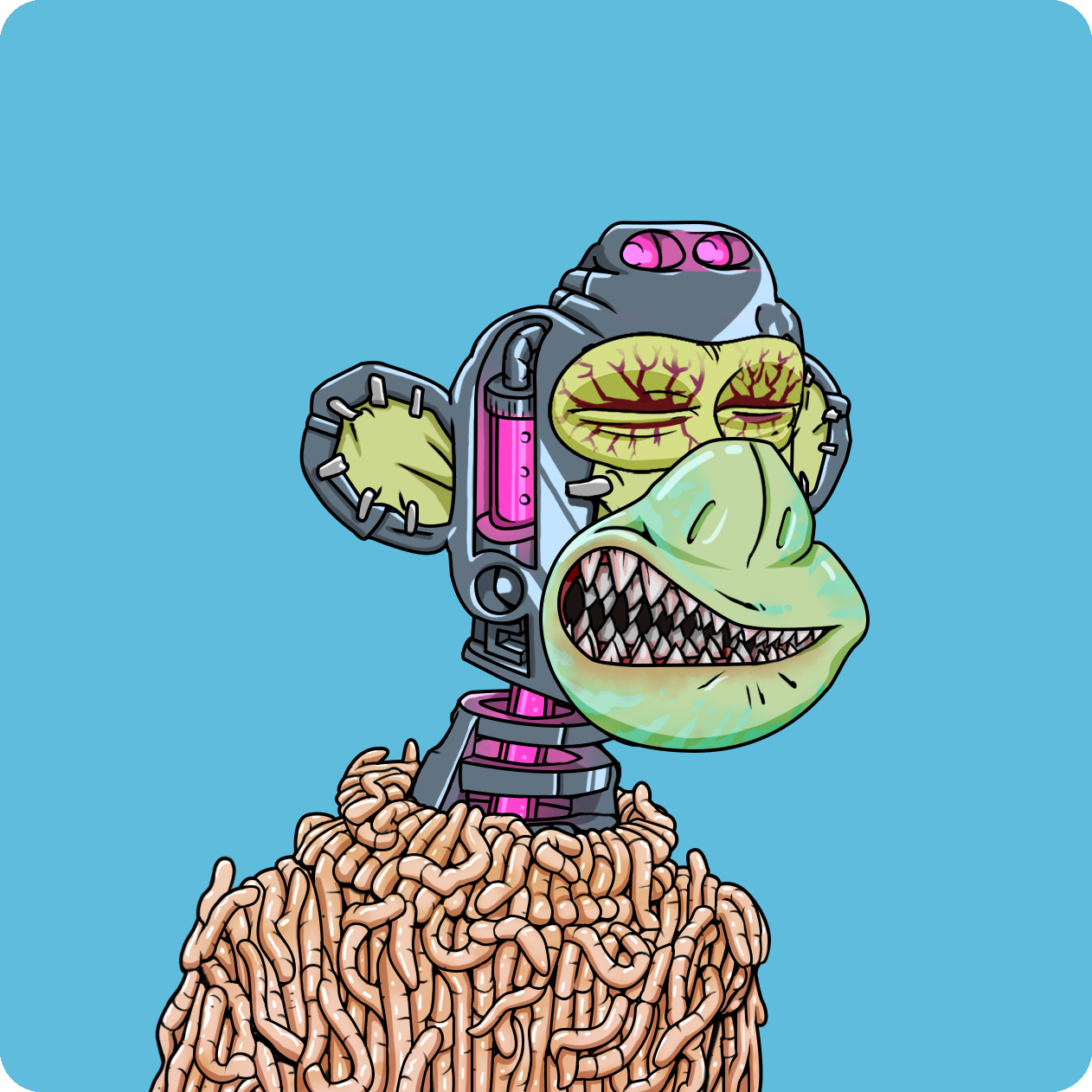 Yuga Labs - Mutant Ape Yacht Club - NFT # 466