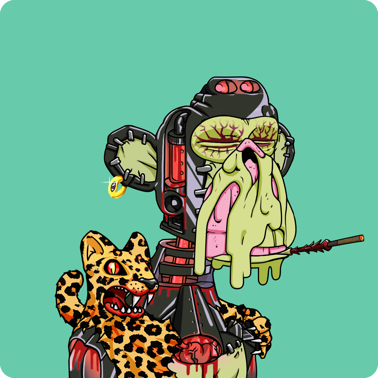 Yuga Labs - Mutant Ape Yacht Club - NFT # 4442