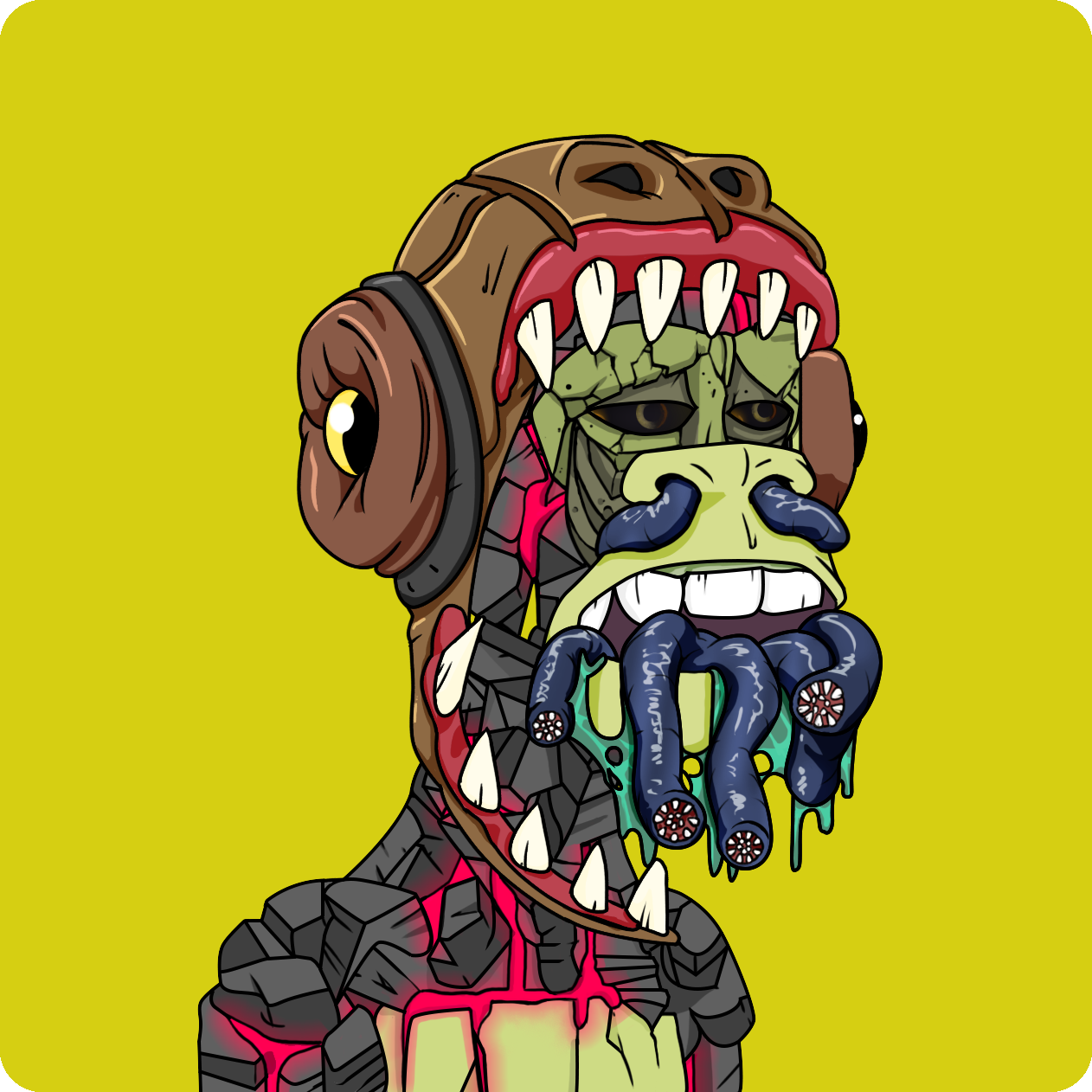 Yuga Labs - Mutant Ape Yacht Club - NFT # 3708