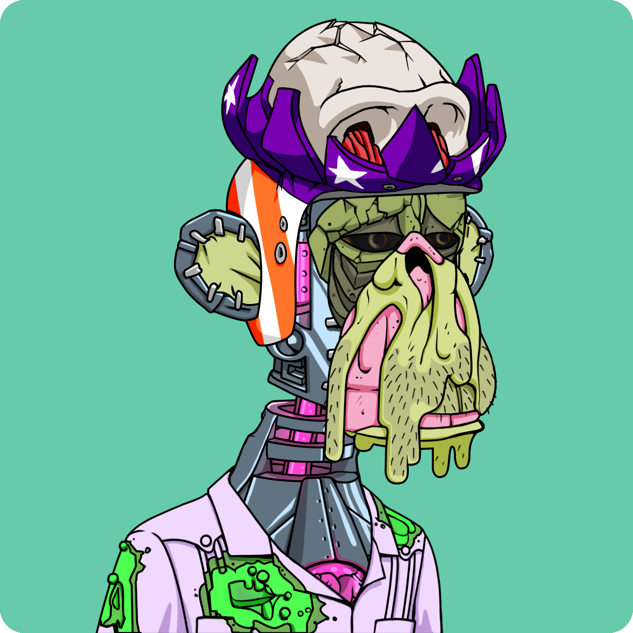 Yuga Labs - Mutant Ape Yacht Club - NFT # 8122