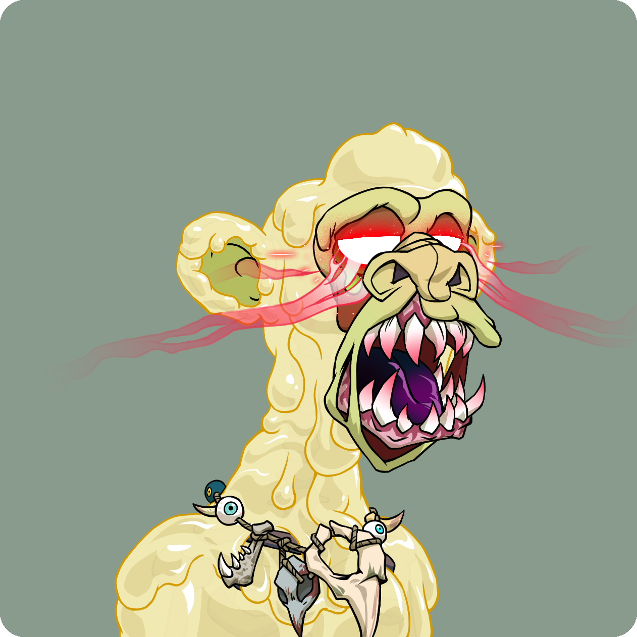 Yuga Labs - Mutant Ape Yacht Club - NFT # 10387