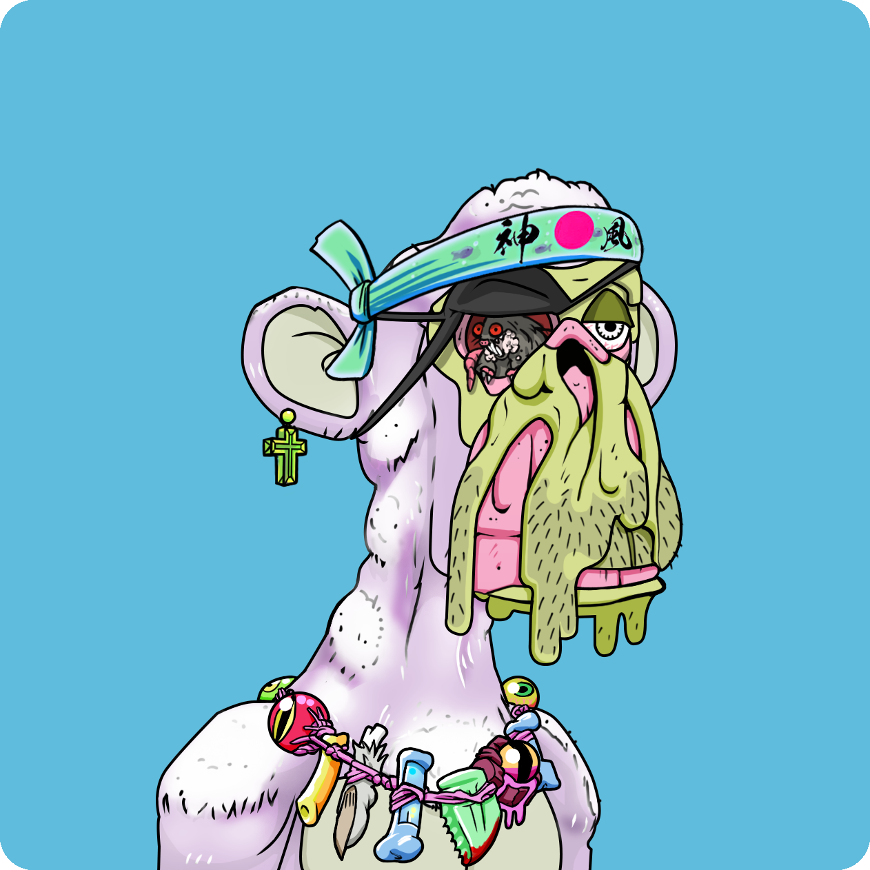 Yuga Labs - Mutant Ape Yacht Club - NFT # 10484