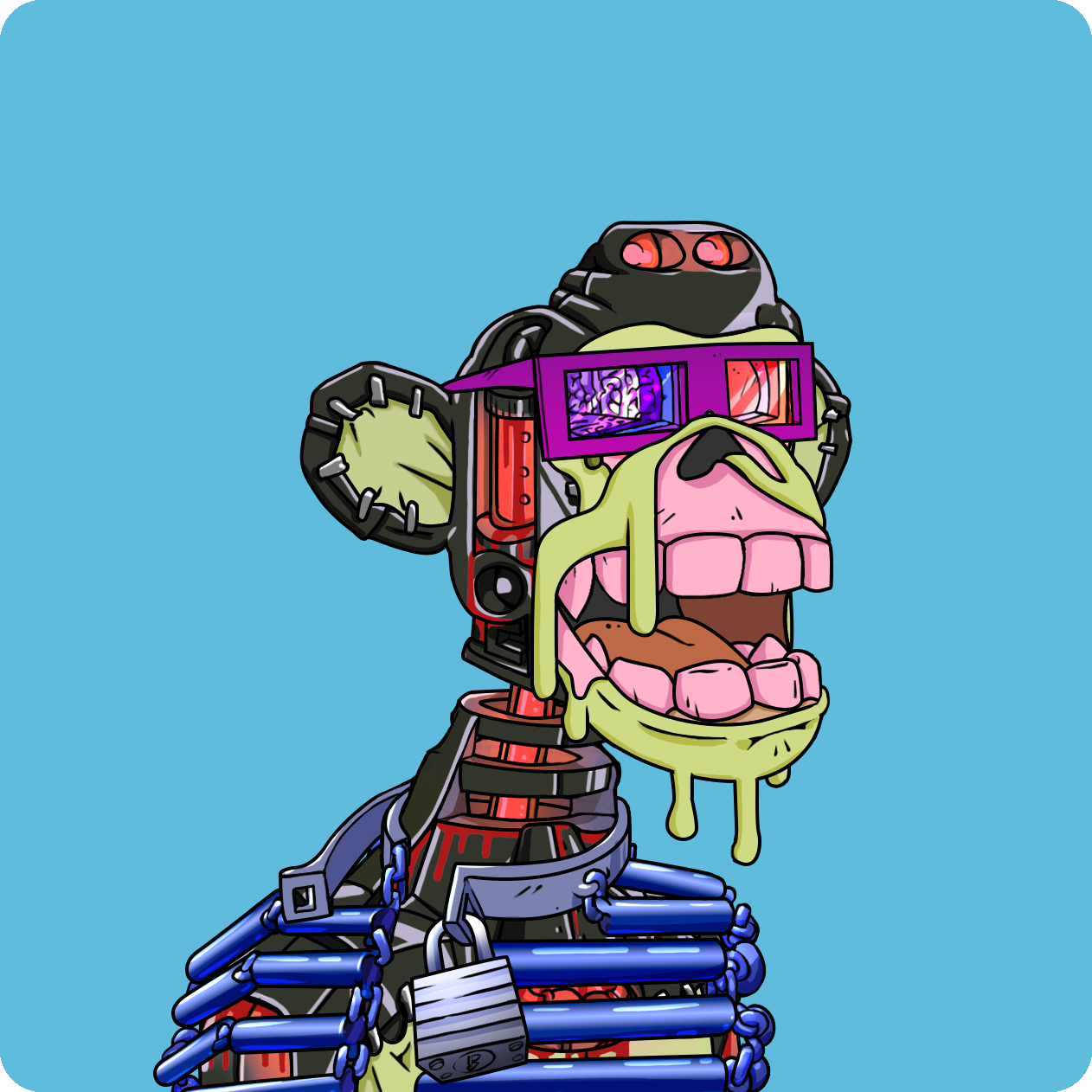 Yuga Labs - Mutant Ape Yacht Club - NFT # 10070