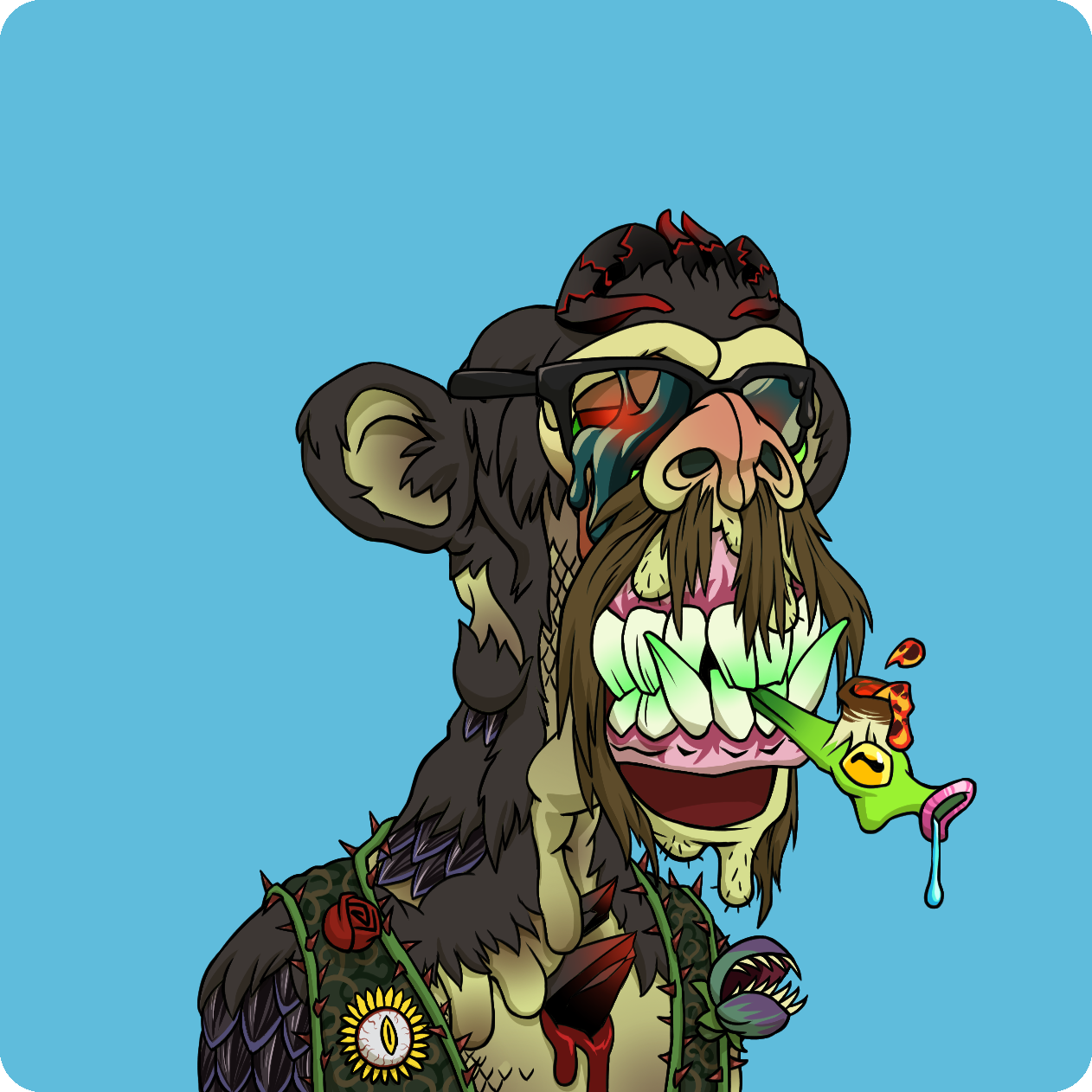 Yuga Labs - Mutant Ape Yacht Club - NFT # 17055