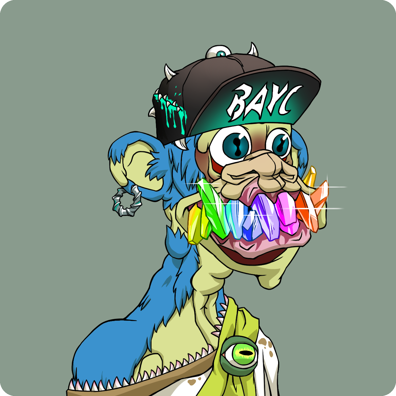 Yuga Labs - Mutant Ape Yacht Club - NFT # 13863