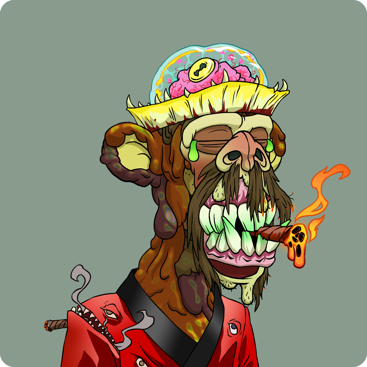 Yuga Labs - Mutant Ape Yacht Club - NFT # 9247