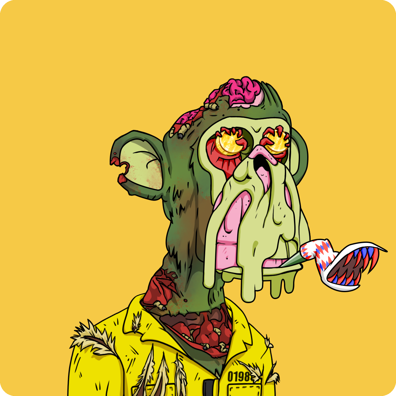 Yuga Labs - Mutant Ape Yacht Club - NFT # 4054