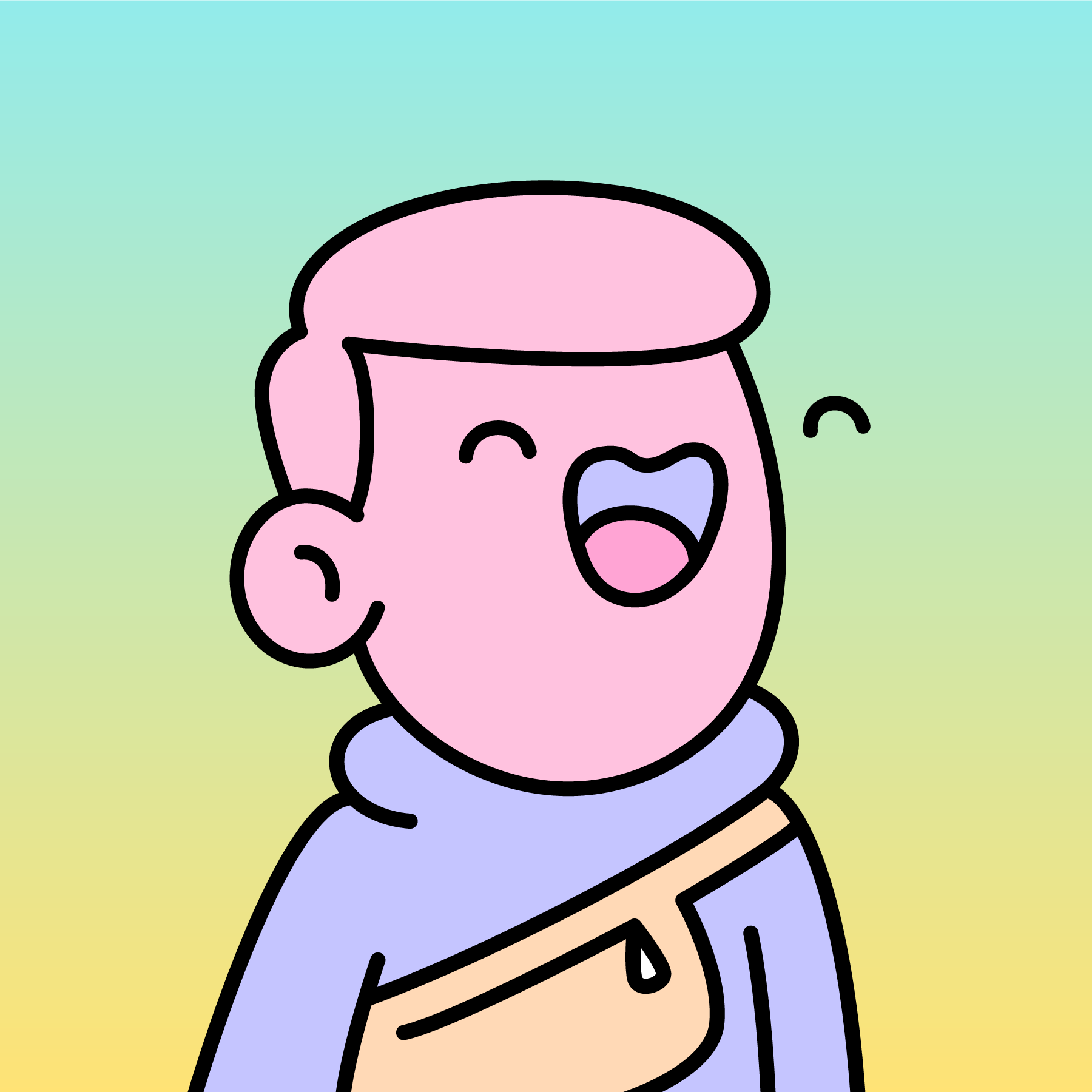 The Doodles Founders - Doodles - Doodle #1980 - NFT # 1980