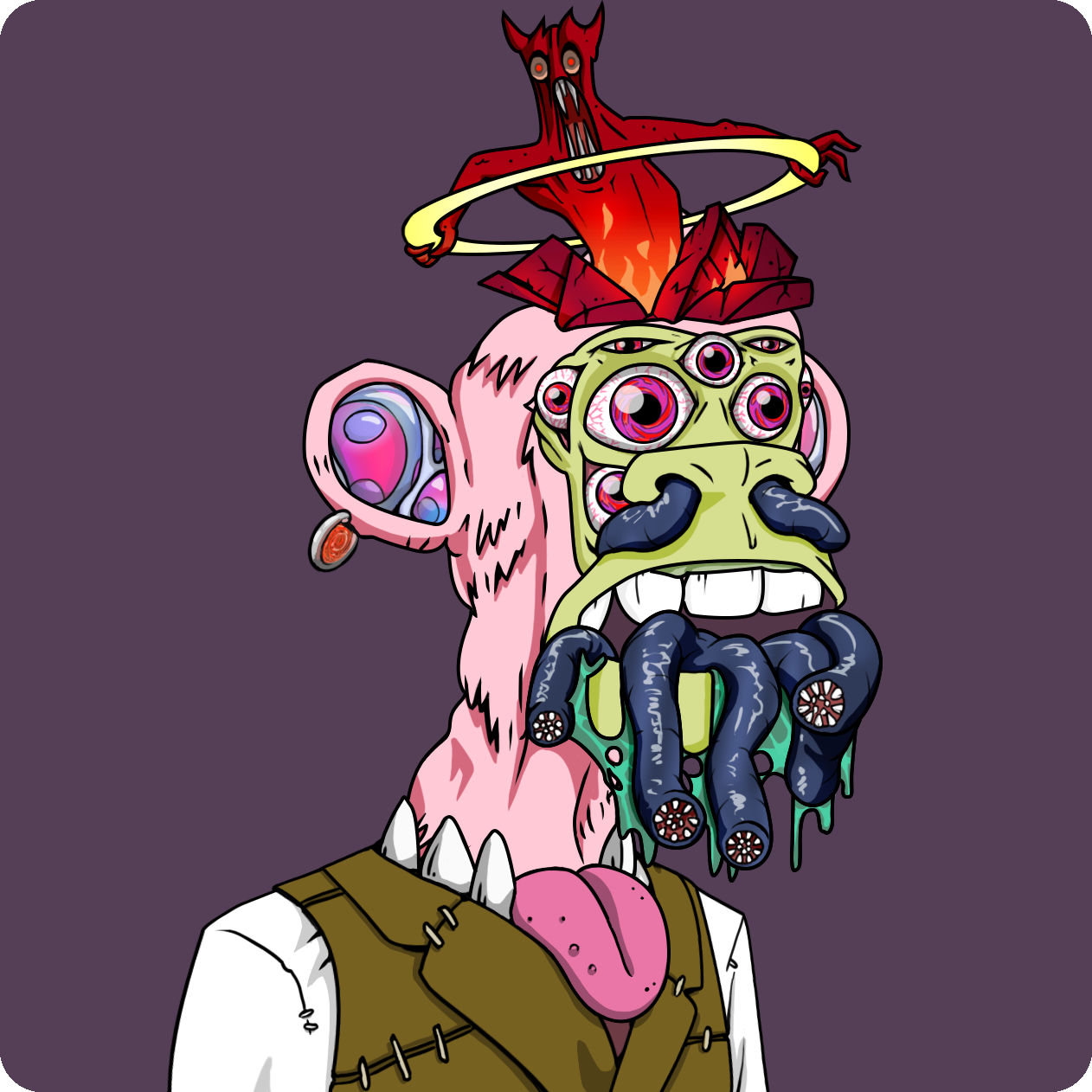 Yuga Labs - Mutant Ape Yacht Club - NFT # 344