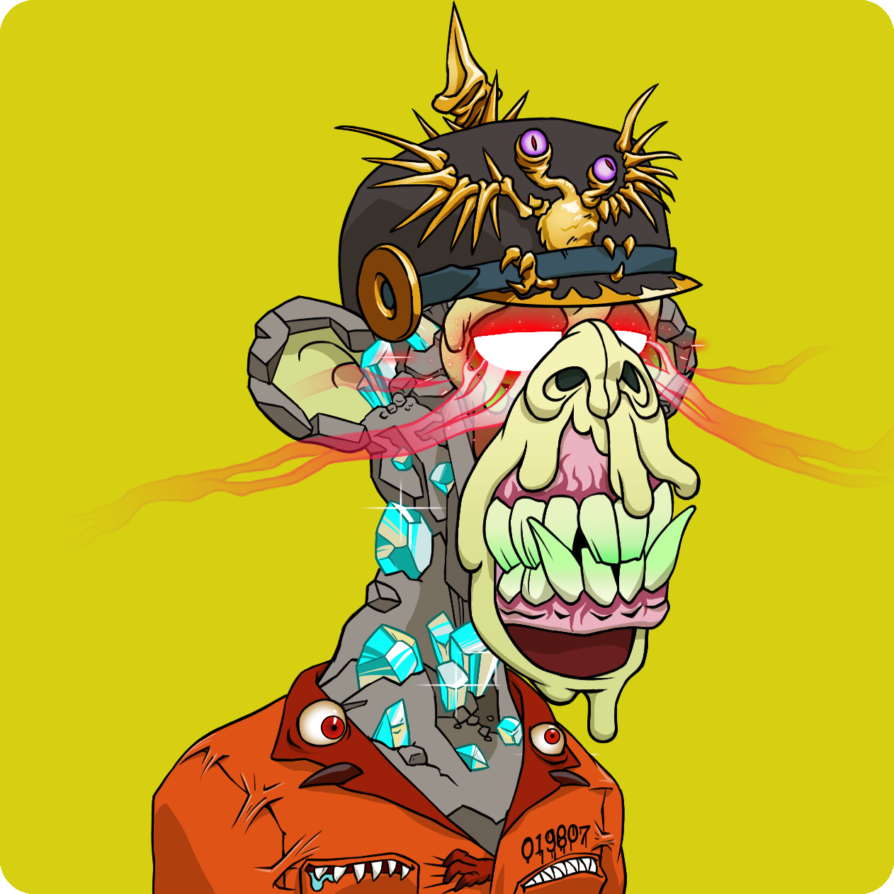 Yuga Labs - Mutant Ape Yacht Club - NFT # 16239