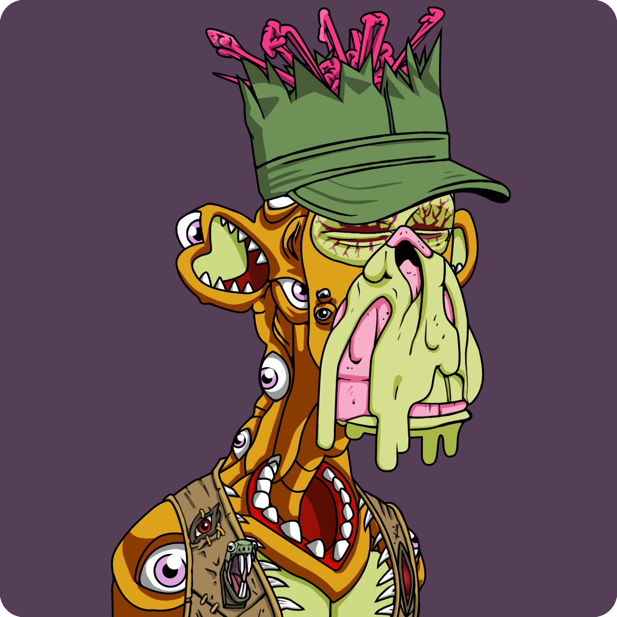 Yuga Labs - Mutant Ape Yacht Club - NFT # 6413