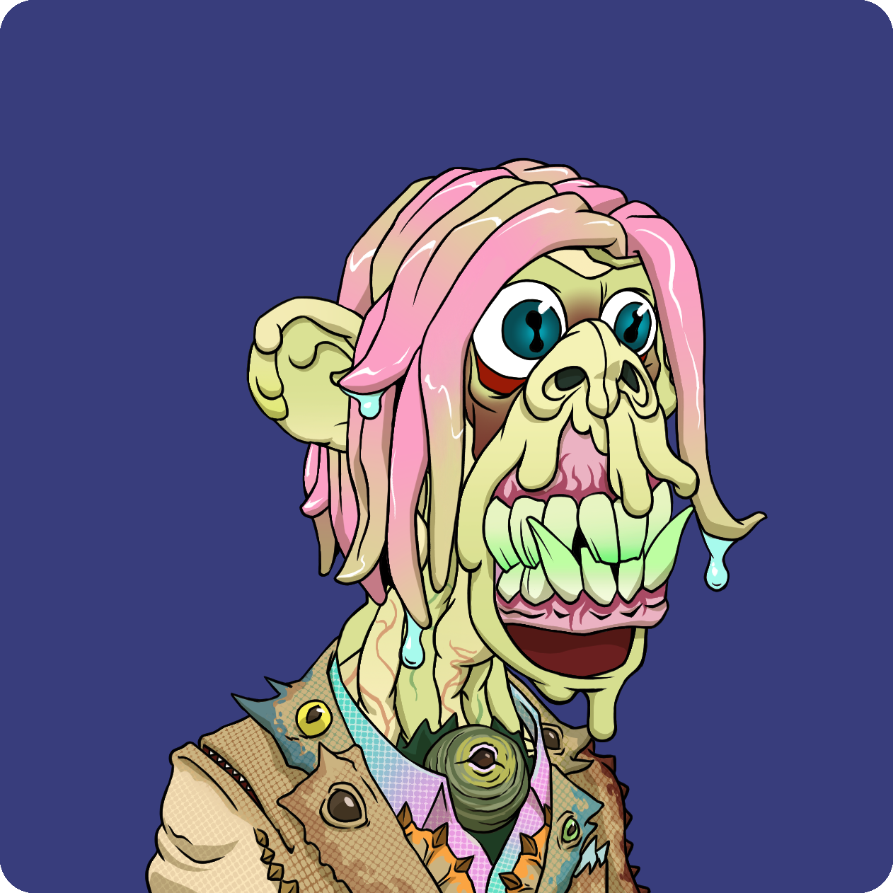 Yuga Labs - Mutant Ape Yacht Club - NFT # 2256