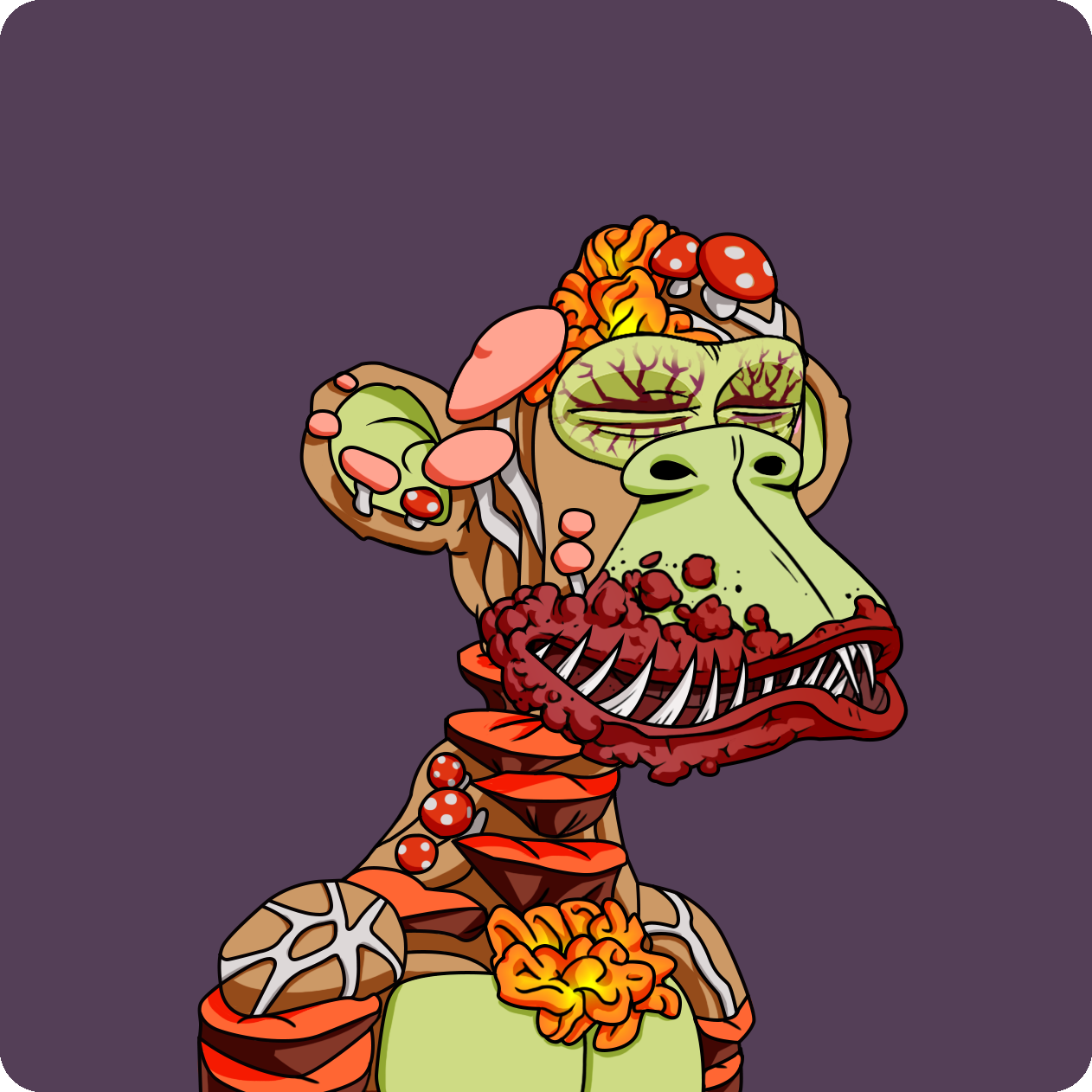 Yuga Labs - Mutant Ape Yacht Club - NFT # 27814