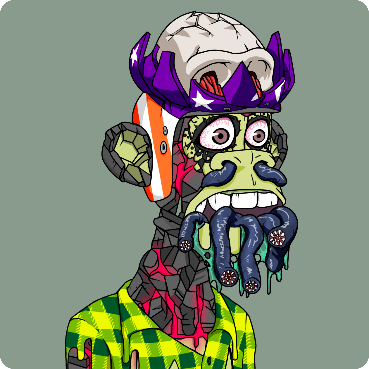 Yuga Labs - Mutant Ape Yacht Club - NFT # 24776