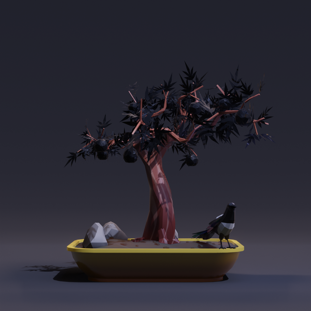 ZENFT Garden Society - Bonsai - Bonsai #8869 - NFT # 8869