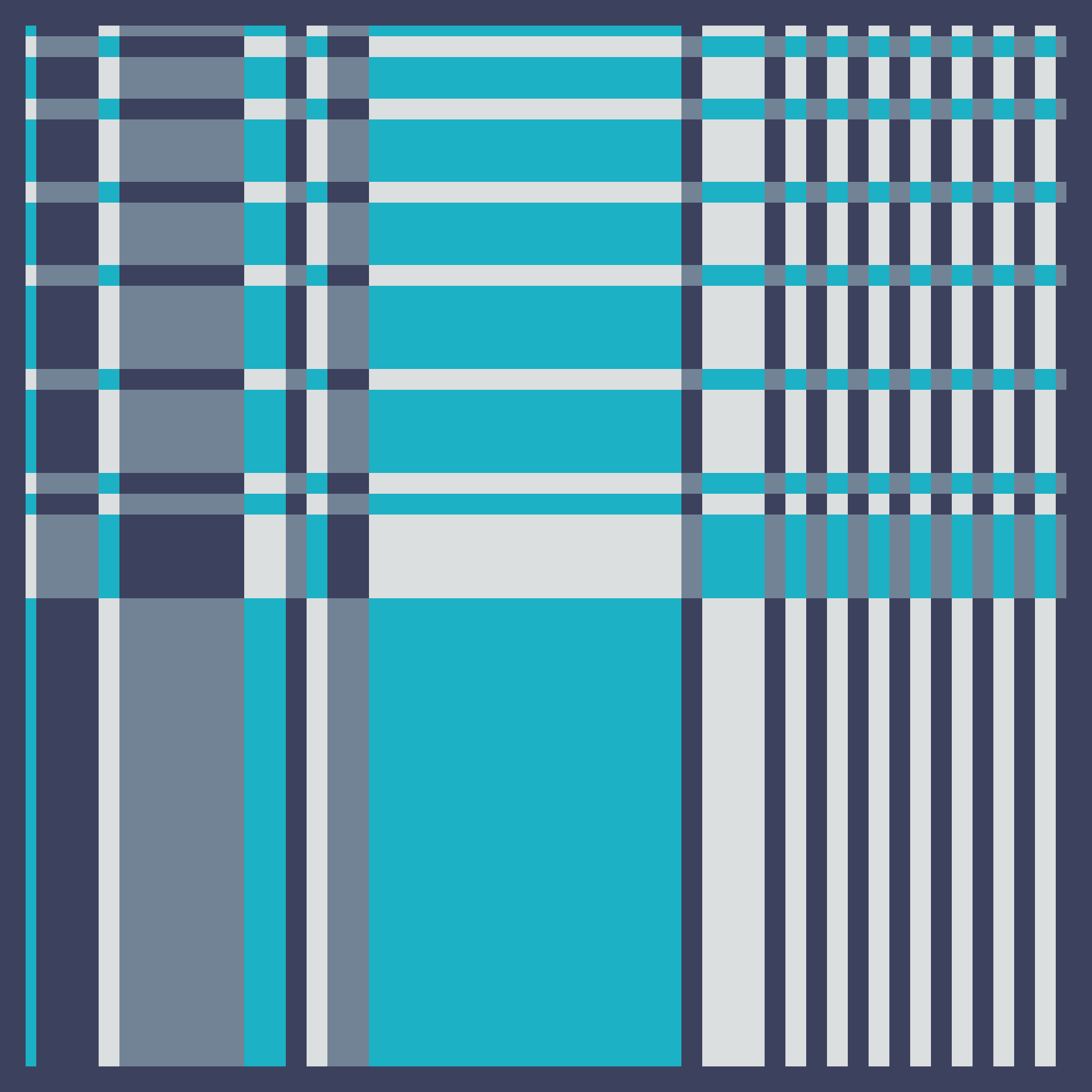 Proof of Beauty Studios - $LONDON Gift - striped green island - NFT # 5061