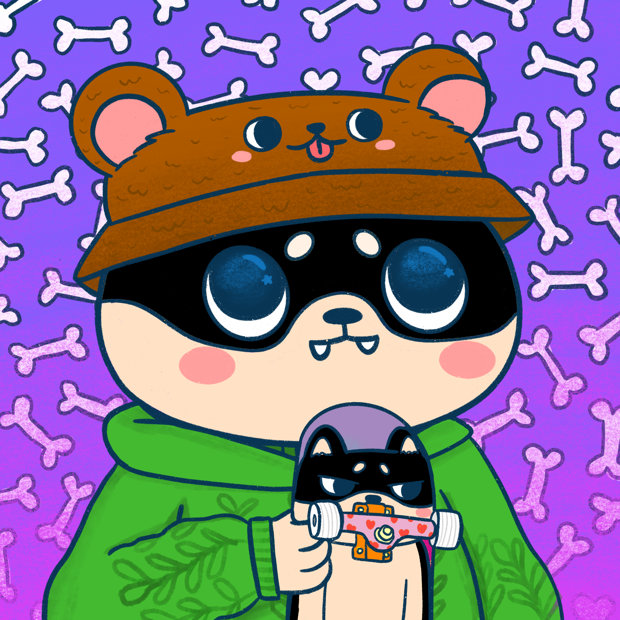 SUZIE - Super Shiba Club - Super Shiba #1057 - NFT # 1057