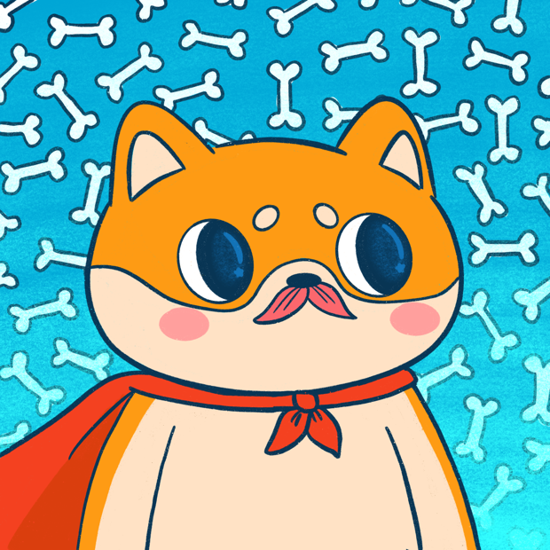 SUZIE - Super Shiba Club - Super Shiba #1102 - NFT # 1102