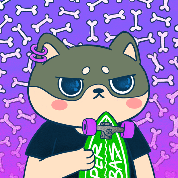 SUZIE - Super Shiba Club - Super Shiba #124 - NFT # 124