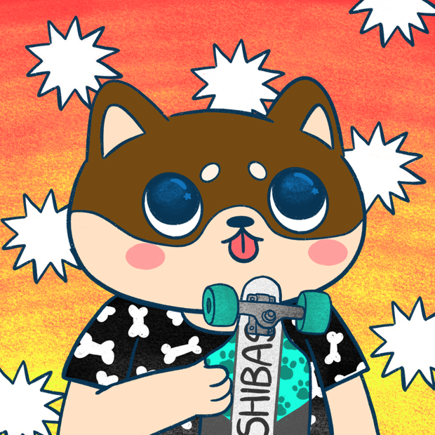 SUZIE - Super Shiba Club - Super Shiba #1297 - NFT # 1297