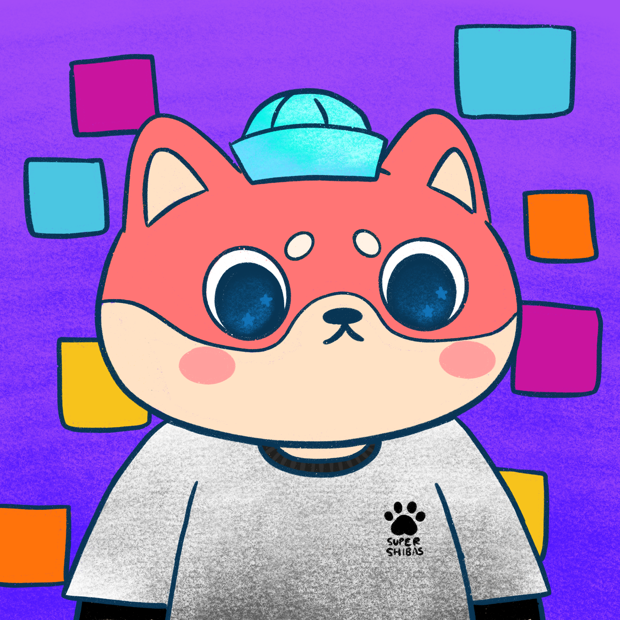 SUZIE - Super Shiba Club - Super Shiba #1371 - NFT # 1371