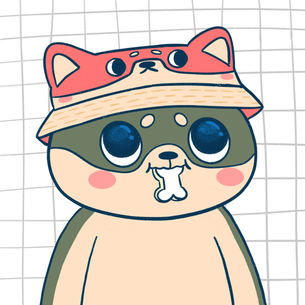 SUZIE - Super Shiba Club - Super Shiba #1380 - NFT # 1380