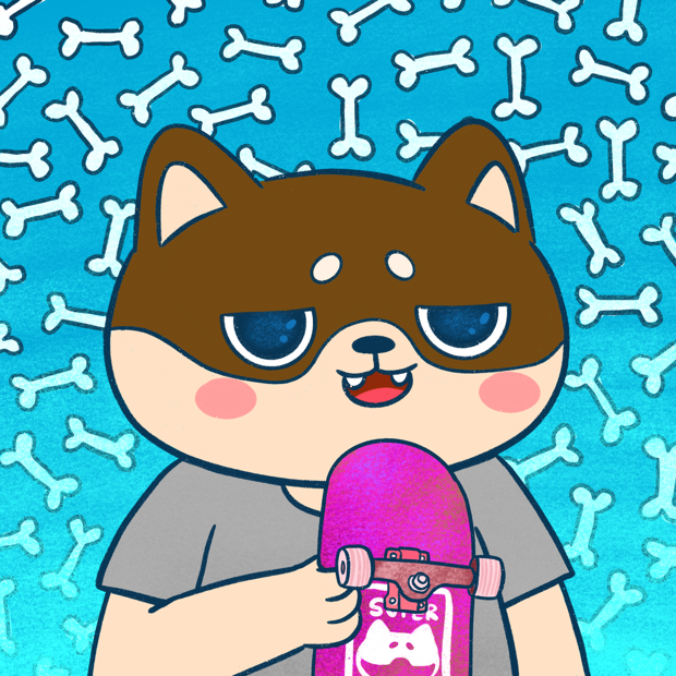 SUZIE - Super Shiba Club - Super Shiba #1493 - NFT # 1493