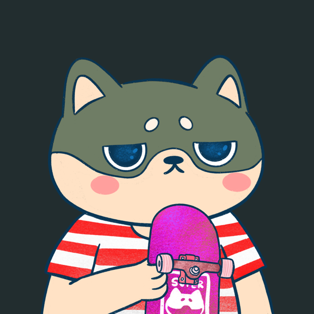 SUZIE - Super Shiba Club - Super Shiba #1518 - NFT # 1518
