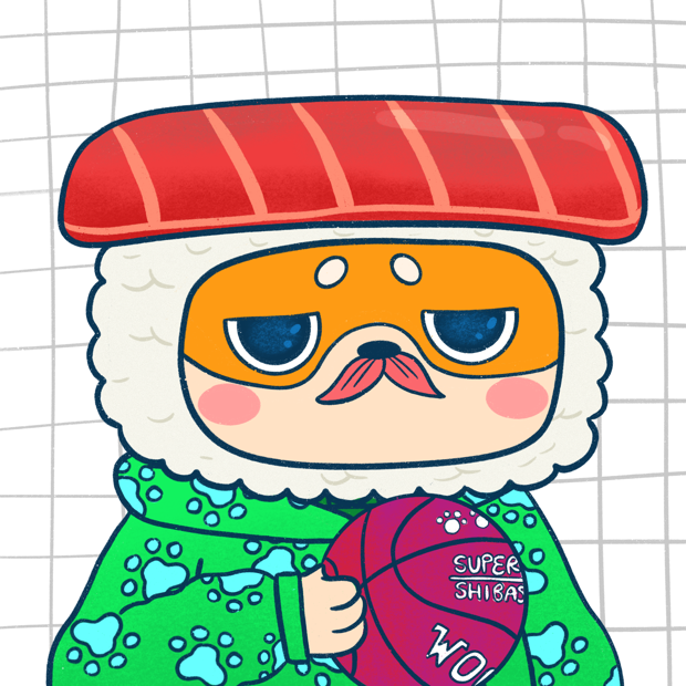 SUZIE - Super Shiba Club - Super Shiba #1538 - NFT # 1538