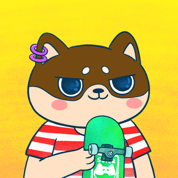 SUZIE - Super Shiba Club - Super Shiba #1544 - NFT # 1544