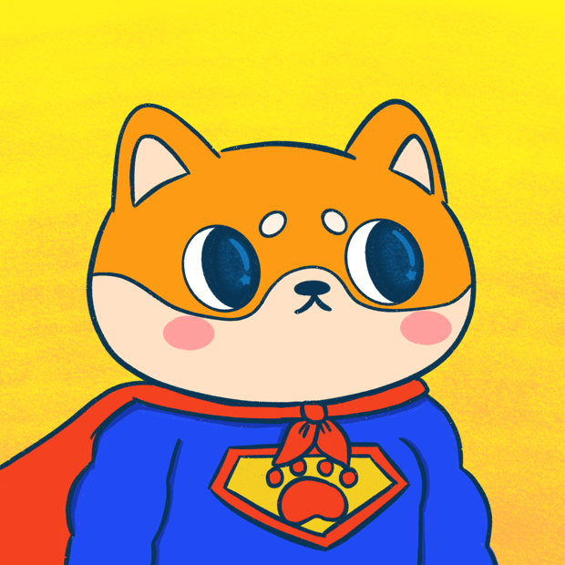 SUZIE - Super Shiba Club - Super Shiba #1552 - NFT # 1552