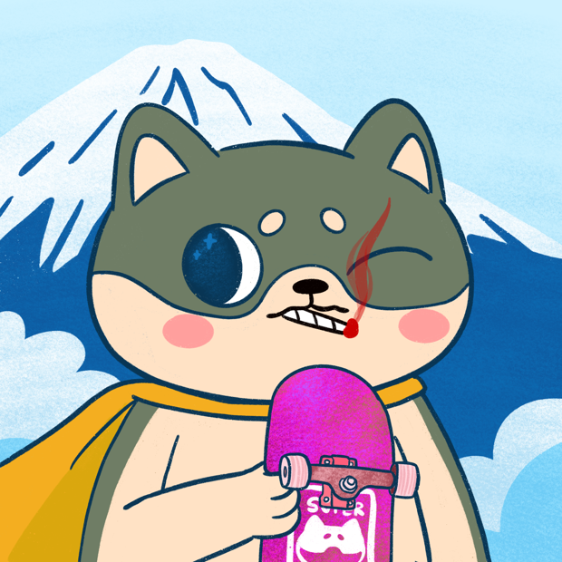 SUZIE - Super Shiba Club - Super Shiba #1564 - NFT # 1564