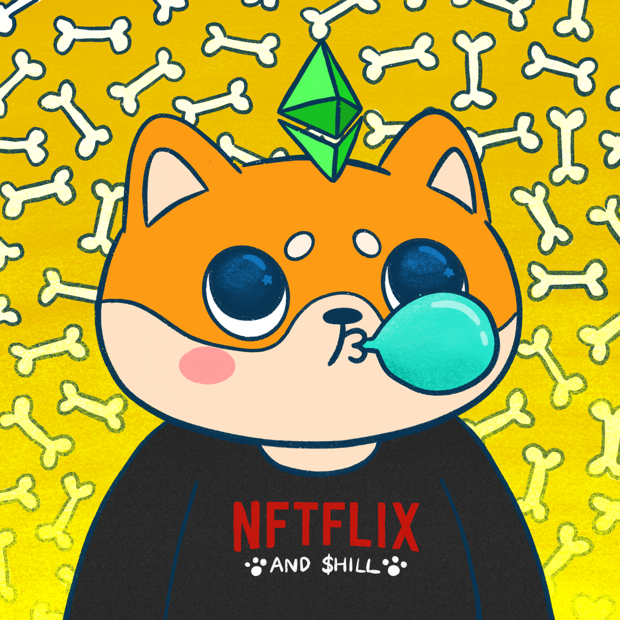 SUZIE - Super Shiba Club - Super Shiba #1566 - NFT # 1566