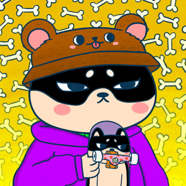 SUZIE - Super Shiba Club - Super Shiba #1584 - NFT # 1584