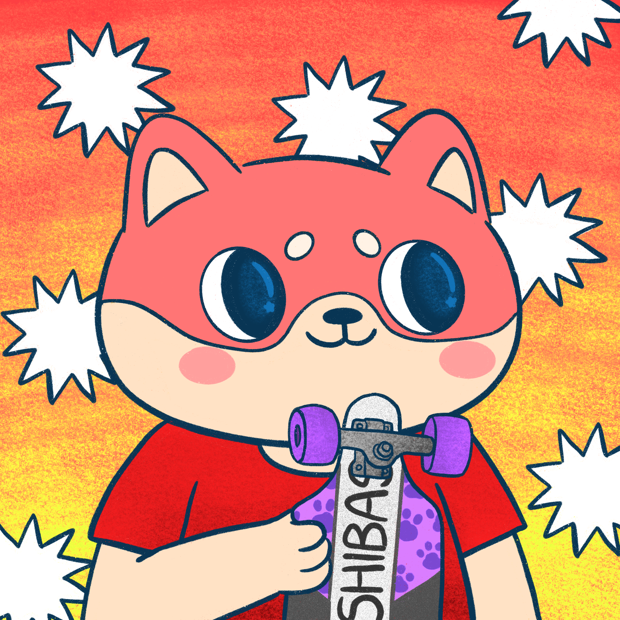 SUZIE - Super Shiba Club - Super Shiba #1593 - NFT # 1593