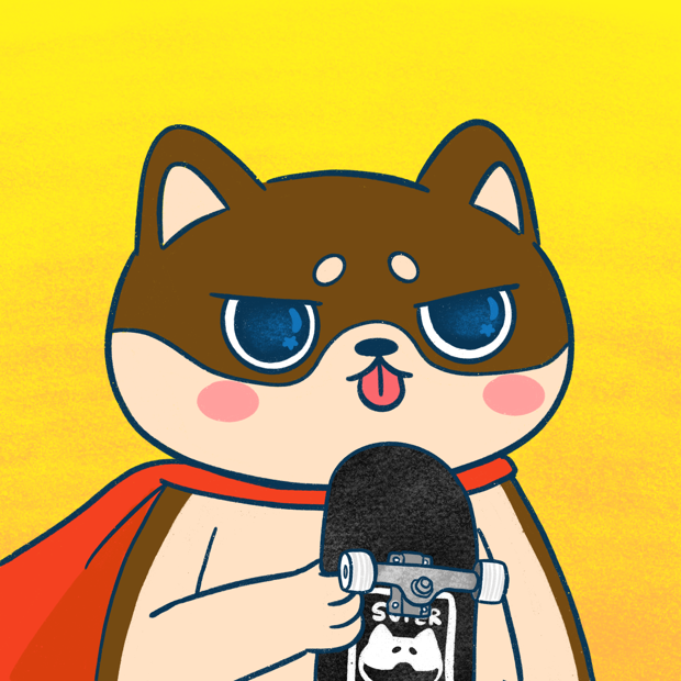 SUZIE - Super Shiba Club - Super Shiba #1602 - NFT # 1602