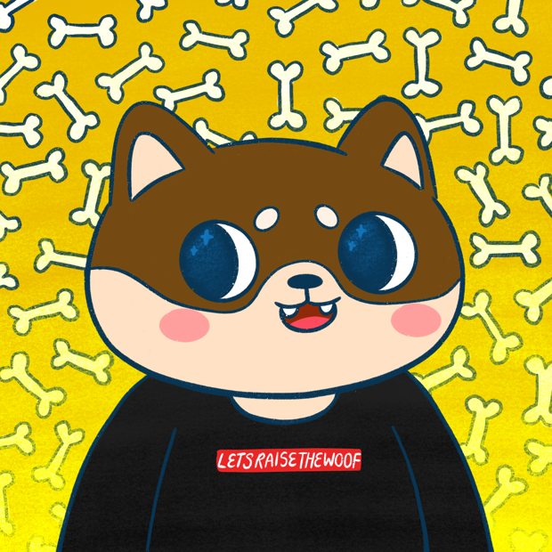 SUZIE - Super Shiba Club - Super Shiba #1608 - NFT # 1608