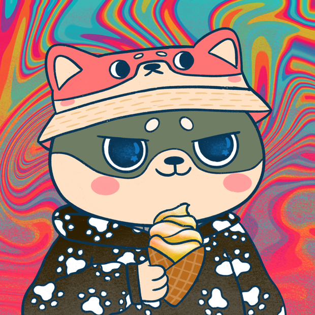 SUZIE - Super Shiba Club - Super Shiba #1610 - NFT # 1610