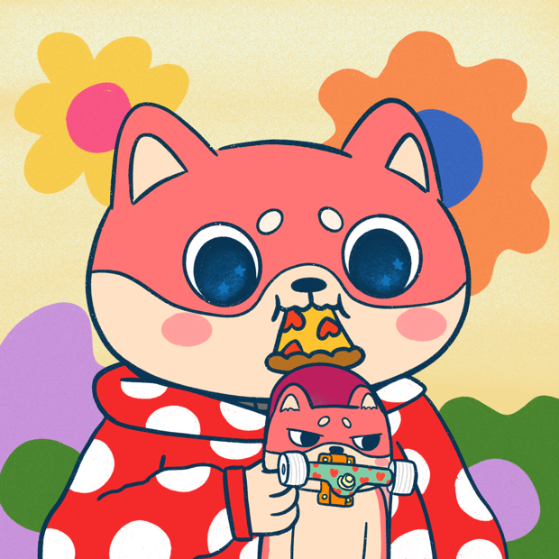 SUZIE - Super Shiba Club - Super Shiba #1618 - NFT # 1618