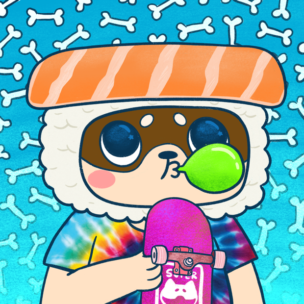 SUZIE - Super Shiba Club - Super Shiba #1625 - NFT # 1625