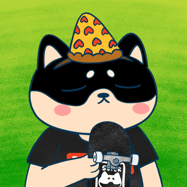 SUZIE - Super Shiba Club - Super Shiba #166 - NFT # 166