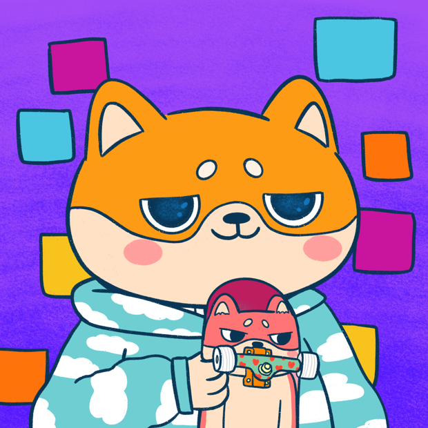 SUZIE - Super Shiba Club - Super Shiba #1687 - NFT # 1687