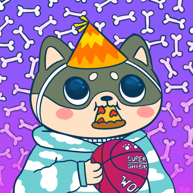 SUZIE - Super Shiba Club - Super Shiba #1740 - NFT # 1740