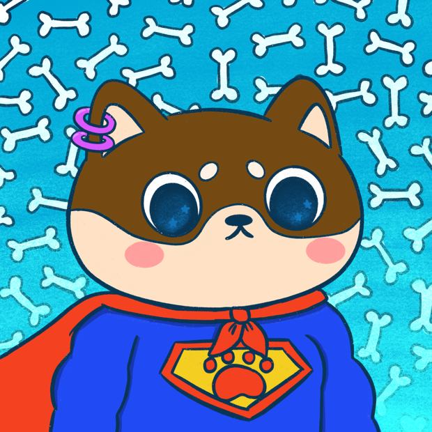 SUZIE - Super Shiba Club - Super Shiba #1755 - NFT # 1755