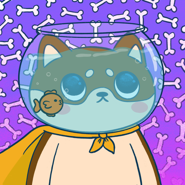 SUZIE - Super Shiba Club - Super Shiba #1841 - NFT # 1841