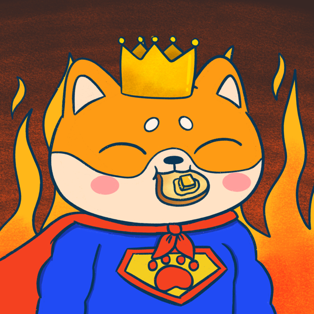 SUZIE - Super Shiba Club - Super Shiba #1843 - NFT # 1843