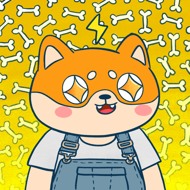 SUZIE - Super Shiba Club - Super Shiba #1966 - NFT # 1966